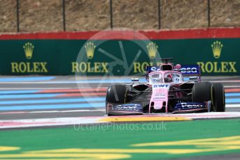 World © Octane Photographic Ltd. Formula 1 – French GP. Practice 1. SportPesa Racing Point RP19 - Sergio Perez. Paul Ricard Circuit, La Castellet, France. Friday 21st June 2019.