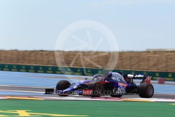 World © Octane Photographic Ltd. Formula 1 – French GP. Practice 1. Scuderia Toro Rosso STR14 – Daniil Kvyat. Paul Ricard Circuit, La Castellet, France. Friday 21st June 2019.