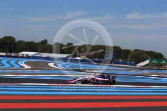 World © Octane Photographic Ltd. Formula 1 – French GP. Practice 1. SportPesa Racing Point RP19 - Sergio Perez. Paul Ricard Circuit, La Castellet, France. Friday 21st June 2019.