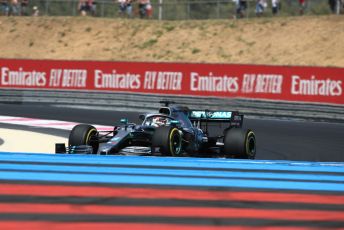 World © Octane Photographic Ltd. Formula 1 – French GP. Practice 2. Mercedes AMG Petronas Motorsport AMG F1 W10 EQ Power+ - Lewis Hamilton. Paul Ricard Circuit, La Castellet, France. Friday 21st June 2019.