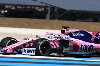 World © Octane Photographic Ltd. Formula 1 – French GP. Practice 2. SportPesa Racing Point RP19 - Sergio Perez. Paul Ricard Circuit, La Castellet, France. Friday 21st June 2019.