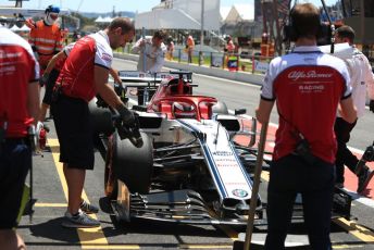 World © Octane Photographic Ltd. Formula 1 – French GP. Practice 3. Alfa Romeo Racing C38 – Kimi Raikkonen. Paul Ricard Circuit, La Castellet, France. Saturday 22nd June 2019.