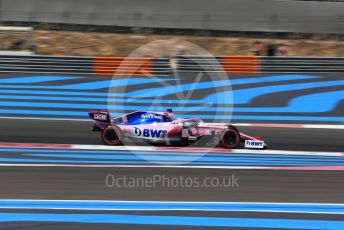 World © Octane Photographic Ltd. Formula 1 – French GP. Qualifying. SportPesa Racing Point RP19 - Sergio Perez. Paul Ricard Circuit, La Castellet, France. Saturday 22nd June 2019.