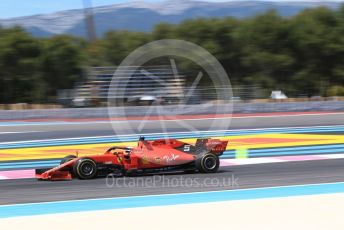 World © Octane Photographic Ltd. Formula 1 – French GP. Race. Scuderia Ferrari SF90 – Sebastian Vettel. Paul Ricard Circuit, La Castellet, France. Sunday 23rd June 2019.