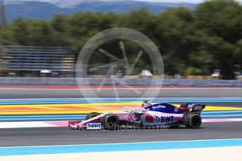 World © Octane Photographic Ltd. Formula 1 – French GP. Race. SportPesa Racing Point RP19 - Sergio Perez. Paul Ricard Circuit, La Castellet, France. Sunday 23rd June 2019.