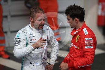 World © Octane Photographic Ltd. Formula 1 – French GP. Podium. Mercedes AMG Petronas Motorsport AMG F1 W10 EQ Power+ - Valtteri Bottas and Scuderia Ferrari SF90 – Charles Leclerc. Paul Ricard Circuit, La Castellet, France. Sunday 23rd June 2019.