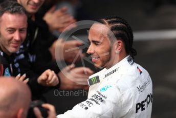 World © Octane Photographic Ltd. Formula 1 – French GP. Podium. Mercedes AMG Petronas Motorsport AMG F1 W10 EQ Power+ - Lewis Hamilton. Paul Ricard Circuit, La Castellet, France. Sunday 23rd June 2019.