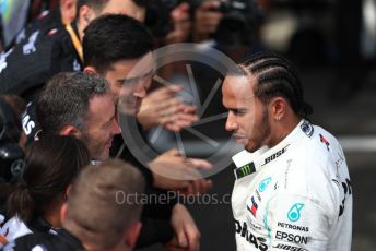 World © Octane Photographic Ltd. Formula 1 – French GP. Podium. Mercedes AMG Petronas Motorsport AMG F1 W10 EQ Power+ - Lewis Hamilton. Paul Ricard Circuit, La Castellet, France. Sunday 23rd June 2019.