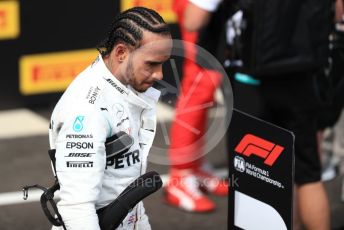 World © Octane Photographic Ltd. Formula 1 – French GP. Podium. Mercedes AMG Petronas Motorsport AMG F1 W10 EQ Power+ - Lewis Hamilton. Paul Ricard Circuit, La Castellet, France. Sunday 23rd June 2019.