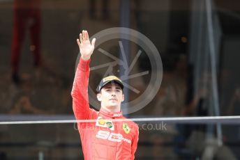 World © Octane Photographic Ltd. Formula 1 – French GP. Podium. Scuderia Ferrari SF90 – Charles Leclerc. Paul Ricard Circuit, La Castellet, France. Sunday 23rd June 2019.