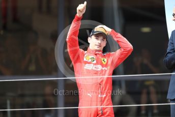 World © Octane Photographic Ltd. Formula 1 – French GP. Podium. Scuderia Ferrari SF90 – Charles Leclerc. Paul Ricard Circuit, La Castellet, France. Sunday 23rd June 2019.