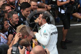 World © Octane Photographic Ltd. Formula 1 – French GP. Podium. Mercedes AMG Petronas Motorsport AMG F1 W10 EQ Power+ - Lewis Hamilton. Paul Ricard Circuit, La Castellet, France. Sunday 23rd June 2019.