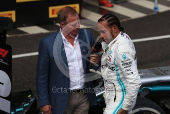 World © Octane Photographic Ltd. Formula 1 – French GP. Podium. Mercedes AMG Petronas Motorsport AMG F1 W10 EQ Power+ - Lewis Hamilton. Paul Ricard Circuit, La Castellet, France. Sunday 23rd June 2019.