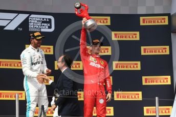 World © Octane Photographic Ltd. Formula 1 – French GP. Podium. Scuderia Ferrari SF90 – Charles Leclerc. Paul Ricard Circuit, La Castellet, France. Sunday 23rd June 2019.