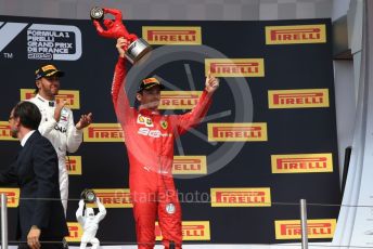 World © Octane Photographic Ltd. Formula 1 – French GP. Podium. Scuderia Ferrari SF90 – Charles Leclerc. Paul Ricard Circuit, La Castellet, France. Sunday 23rd June 2019.