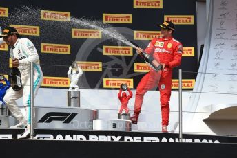 World © Octane Photographic Ltd. Formula 1 – French GP. Podium. Scuderia Ferrari SF90 – Charles Leclerc. Paul Ricard Circuit, La Castellet, France. Sunday 23rd June 2019.