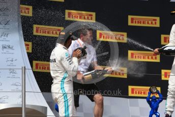 World © Octane Photographic Ltd. Formula 1 – French GP. Podium. Mercedes AMG Petronas Motorsport AMG F1 W10 EQ Power+ - Lewis Hamilton. Paul Ricard Circuit, La Castellet, France. Sunday 23rd June 2019.