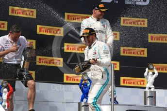 World © Octane Photographic Ltd. Formula 1 – French GP. Podium. Mercedes AMG Petronas Motorsport AMG F1 W10 EQ Power+ - Lewis Hamilton. Paul Ricard Circuit, La Castellet, France. Sunday 23rd June 2019.