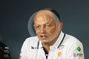 World © Octane Photographic Ltd. Formula 1 - French GP – Friday FIA Team Press Conference. Frederic Vasseur – Team Principal and CEO of Sauber Motorsport AG. Paul Ricard Circuit, La Castellet, France. Friday 21st June 2019.