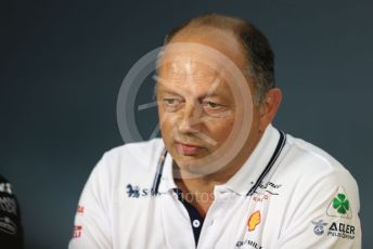 World © Octane Photographic Ltd. Formula 1 - French GP – Friday FIA Team Press Conference. Frederic Vasseur – Team Principal and CEO of Sauber Motorsport AG. Paul Ricard Circuit, La Castellet, France. Friday 21st June 2019.