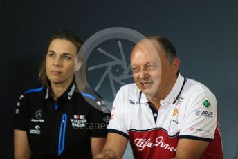 World © Octane Photographic Ltd. Formula 1 - French GP – Friday FIA Team Press Conference. Frederic Vasseur – Team Principal and CEO of Sauber Motorsport AG. Paul Ricard Circuit, La Castellet, France. Friday 21st June 2019.