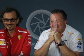 World © Octane Photographic Ltd. Formula 1 - French GP – Friday FIA Team Press Conference. Zak Brown - Executive Director of McLaren Technology Group. Paul Ricard Circuit, La Castellet, France. Friday 21st June 2019.