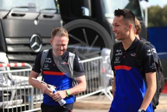 World © Octane Photographic Ltd. Formula 1 – French GP. Paddock. Scuderia Toro Rosso STR14 – Alexander Albon. Paul Ricard Circuit, La Castellet, France. Friday 21st June 2019.