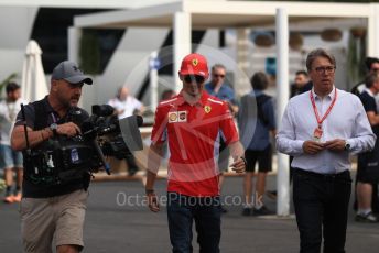 World © Octane Photographic Ltd. Formula 1 – French GP. Paddock. Scuderia Ferrari SF90 – Charles Leclerc. Paul Ricard Circuit, La Castellet, France. Friday 21st June 2019.