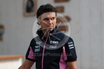 World © Octane Photographic Ltd. Formula 1 – French GP. Paddock. SportPesa Racing Point RP19 - Sergio Perez. Paul Ricard Circuit, La Castellet, France. Friday 21st June 2019.