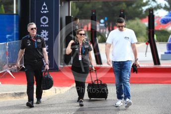 World © Octane Photographic Ltd. Formula 1 - French GP. Paddock. Claire Williams - Deputy Team Principal of ROKiT Williams Racing. Paul Ricard Circuit, La Castellet, France. Friday 21st June 2019.