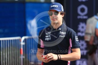 World © Octane Photographic Ltd. Formula 1 – French GP. Paddock. SportPesa Racing Point RP19 – Lance Stroll. Paul Ricard Circuit, La Castellet, France. Friday 21st June 2019.