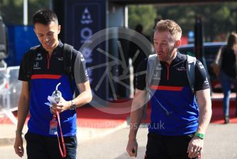 World © Octane Photographic Ltd. Formula 1 – French GP. Paddock. Scuderia Toro Rosso STR14 – Alexander Albon. Paul Ricard Circuit, La Castellet, France. Saturday 22nd June 2019.