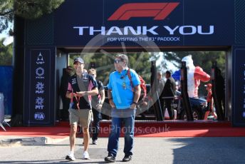 World © Octane Photographic Ltd. Formula 1 – French GP. Paddock. SportPesa Racing Point RP19 - Sergio Perez. Paul Ricard Circuit, La Castellet, France. Saturday 22nd June 2019.
