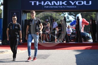 World © Octane Photographic Ltd. Formula 1 – French GP. Paddock. ROKiT Williams Racing FW 42 – George Russell. Paul Ricard Circuit, La Castellet, France. Saturday 22nd June 2019.