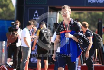 World © Octane Photographic Ltd. Formula 1 – French GP. Paddock. Scuderia Toro Rosso STR14 – Daniil Kvyat. Paul Ricard Circuit, La Castellet, France. Saturday 22nd June 2019.