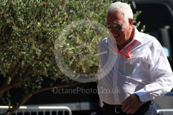 World © Octane Photographic Ltd. Formula 1 - French GP. Paddock. Lance Stroll father Lawrence Stroll - investor, part-owner of SportPesa Racing Point. Paul Ricard Circuit, La Castellet, France. Friday 21st June 2019.