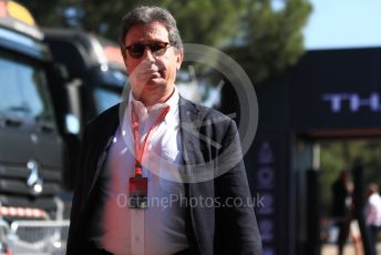 World © Octane Photographic Ltd. Formula 1 - French GP. Paddock. Louis Camilleri - CEO of Ferrari and former Chairman of Philip Morris International. Paul Ricard Circuit, La Castellet, France. Friday 21st June 2019.