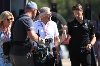 World © Octane Photographic Ltd. Formula 1 – French GP. Paddock. Rich Energy Haas F1 Team VF19 – Romain Grosjean. Paul Ricard Circuit, La Castellet, France. Saturday 22nd June 2019.