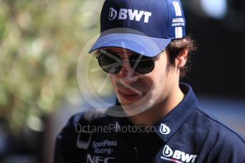 World © Octane Photographic Ltd. Formula 1 – French GP. Paddock. SportPesa Racing Point RP19 – Lance Stroll. Paul Ricard Circuit, La Castellet, France. Saturday 22nd June 2019.