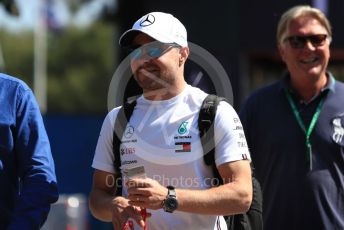 World © Octane Photographic Ltd. Formula 1 – French GP. Paddock. Mercedes AMG Petronas Motorsport AMG F1 W10 EQ Power+ - Valtteri Bottas. Paul Ricard Circuit, La Castellet, France. Saturday 22nd June 2019.