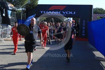 World © Octane Photographic Ltd. Formula 1 – French GP. Paddock. Scuderia Ferrari. Paul Ricard Circuit, La Castellet, France. Saturday 22nd June 2019.