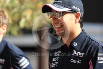 World © Octane Photographic Ltd. Formula 1 – French GP. Paddock. SportPesa Racing Point RP19 - Sergio Perez. Paul Ricard Circuit, La Castellet, France. Sunday 23rd June 2019.