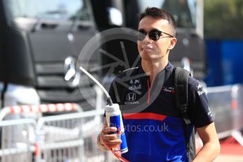 World © Octane Photographic Ltd. Formula 1 – French GP. Paddock. Scuderia Toro Rosso STR14 – Alexander Albon. Paul Ricard Circuit, La Castellet, France. Sunday 23rd June 2019.