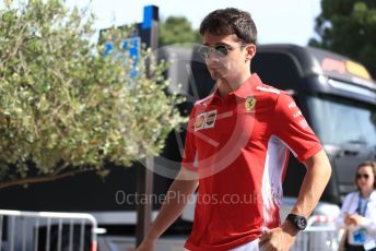 World © Octane Photographic Ltd. Formula 1 – French GP. Paddock. Scuderia Ferrari SF90 – Charles Leclerc. Paul Ricard Circuit, La Castellet, France. Sunday 23rd June 2019.