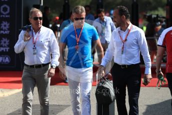 World © Octane Photographic Ltd. Formula 1 - French GP. Paddock. David Coulthard. Paul Ricard Circuit, La Castellet, France. Sunday 23rd June 2019.