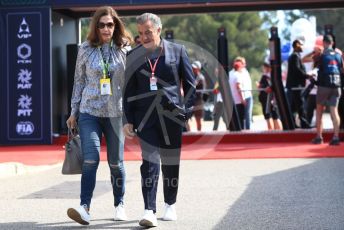 World © Octane Photographic Ltd. Formula 1 - French GP. Paddock. Jean Alesi. Paul Ricard Circuit, La Castellet, France. Sunday 23rd June 2019.