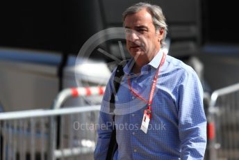 World © Octane Photographic Ltd. Formula 1 - French GP. Paddock. Carlos Sainz Senior. Paul Ricard Circuit, La Castellet, France. Sunday 23rd June 2019.