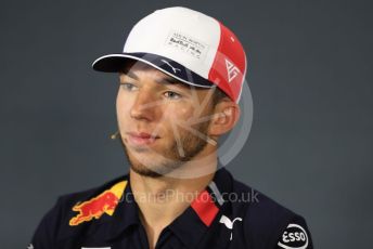 World © Octane Photographic Ltd. Formula 1 – French GP. FIA Drivers Press Conference. Aston Martin Red Bull Racing – Pierre Gasly. Paul Ricard Circuit, La Castellet, France. Thursday 20th June 2019.