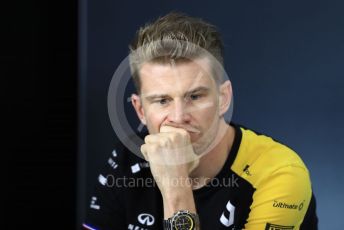 World © Octane Photographic Ltd. Formula 1 – French GP. FIA Drivers Press Conference. Renault Sport F1 Team – Nico Hulkenberg Paul Ricard Circuit, La Castellet, France. Thursday 20th June 2019.