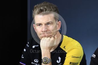 World © Octane Photographic Ltd. Formula 1 – French GP. FIA Drivers Press Conference. Renault Sport F1 Team – Nico Hulkenberg Paul Ricard Circuit, La Castellet, France. Thursday 20th June 2019.